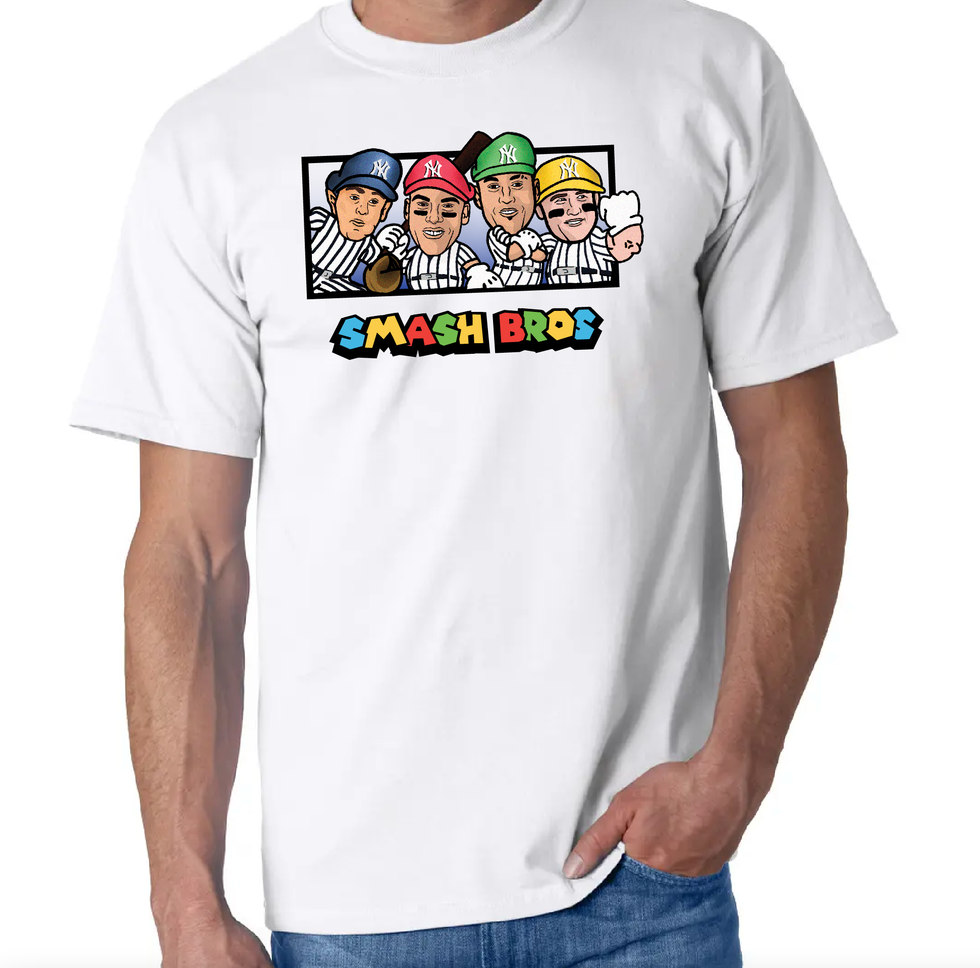 Smash Bros Yankees T-Shirt – Lame LLama